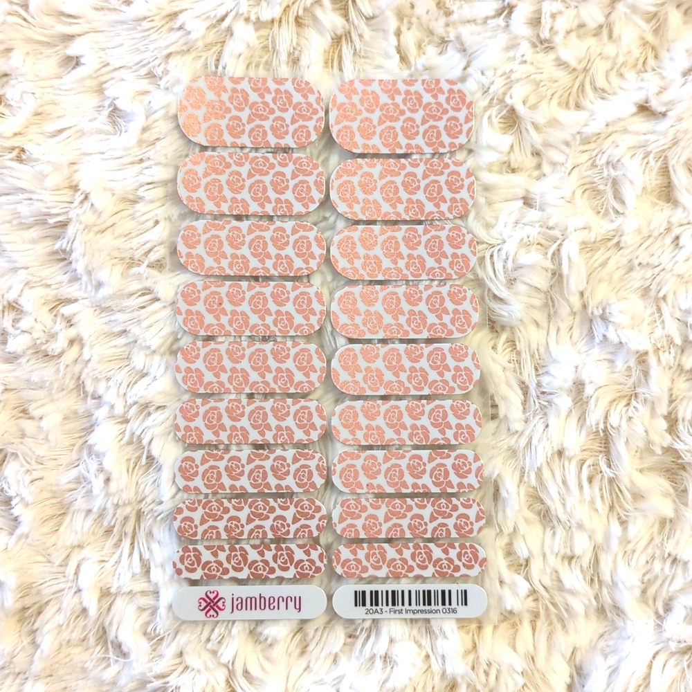 Jamberry First Impression Nail Wrap